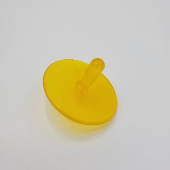 Uneeda Vintage Babydoll Pacifier Bald Blue Eyes Removable Binky Unisex Play Toy - Picture 6 of 10